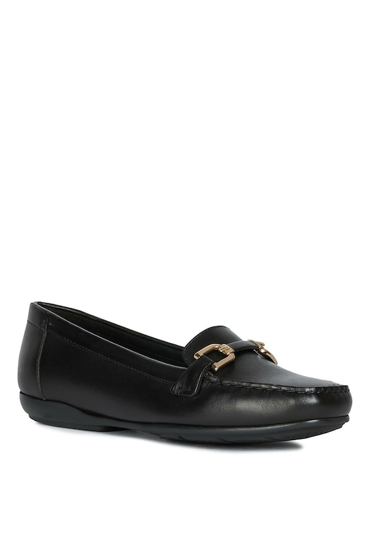 Geox - Δερμάτινα μοκασίνια D ANNYTAH MOC A D84BMA.00043.ANNYTAH μαύρο SS21