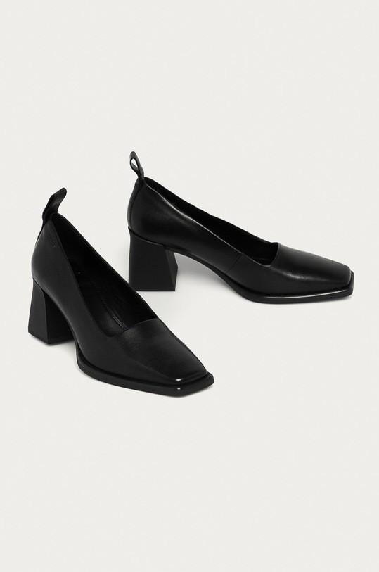 Vagabond Shoemakers - Czółenka skórzane Hedda 5103.001.20 czarny SS21
