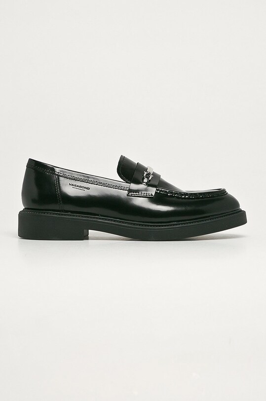 Vagabond Shoemakers Shoemakers - Δερμάτινα μοκασίνια Alex φλατ μαύρο 5148.104.20