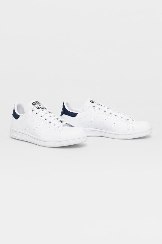 adidas Stan Smith Cloud White Dark Blue H68621 white AW21