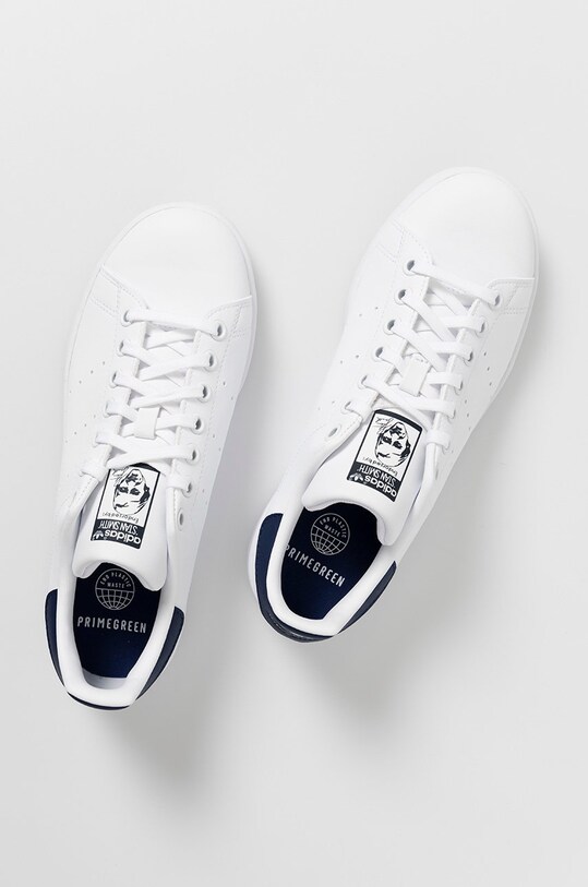 adidas Stan Smith Cloud White Dark Blue H68621 white