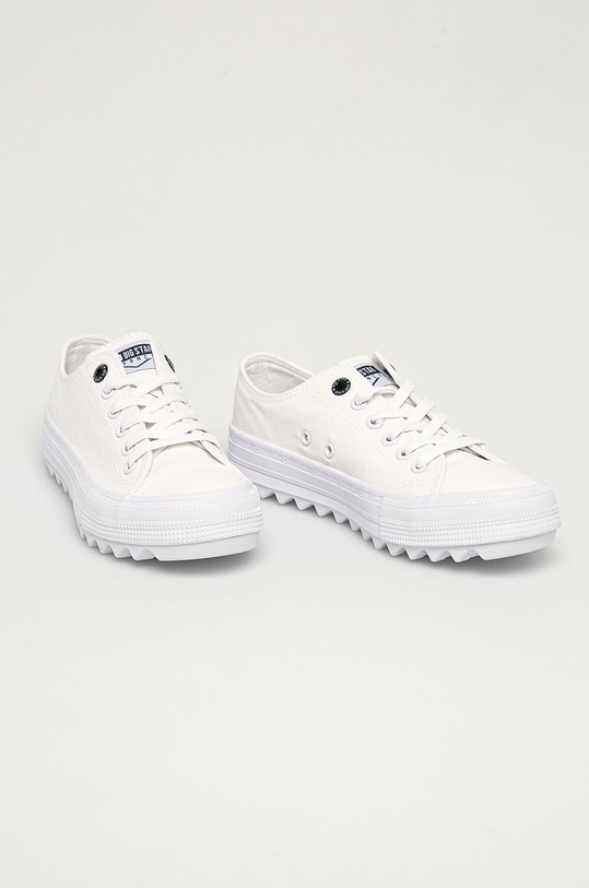Big Star - Tenisi FF274245 alb SS21