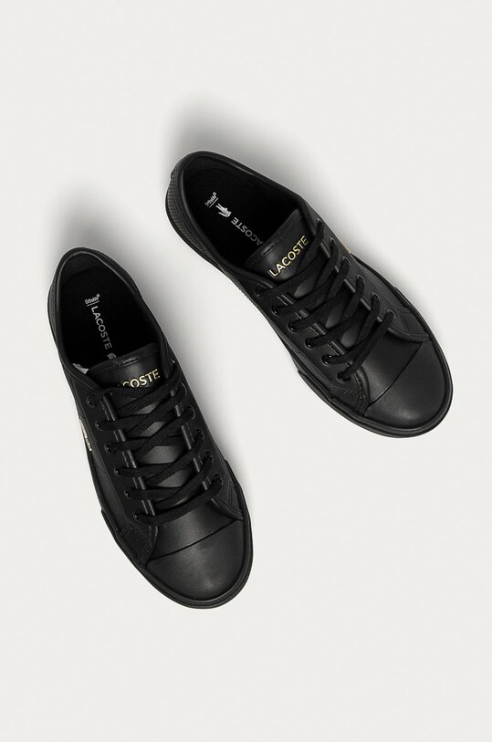 Lacoste - Tenisówki skórzane Ziane Plus Grand 740CFA00051V7 czarny 740CFA00051V7