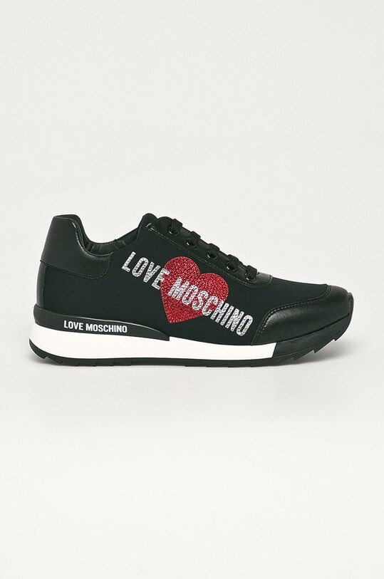 Love Moschino - Buty płaska czarny JA15032G1CIOV000