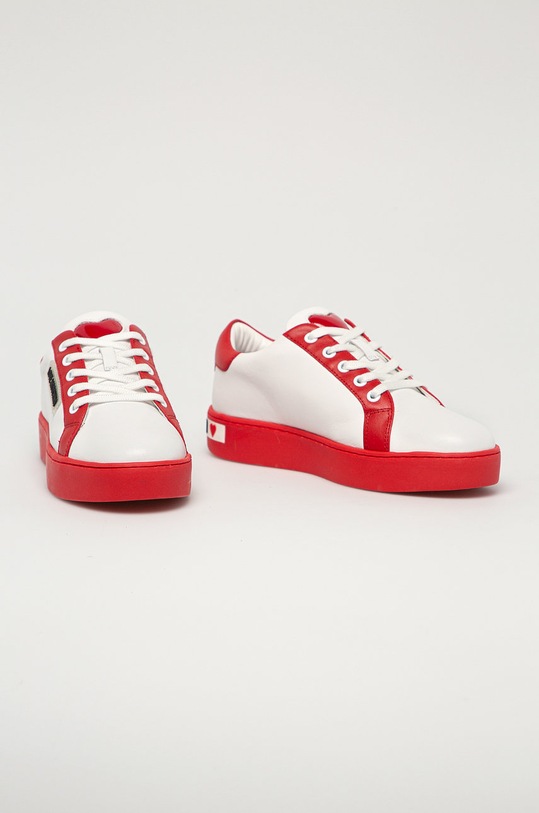 Love Moschino - Buty JA15063G1CIA110B biały SS21