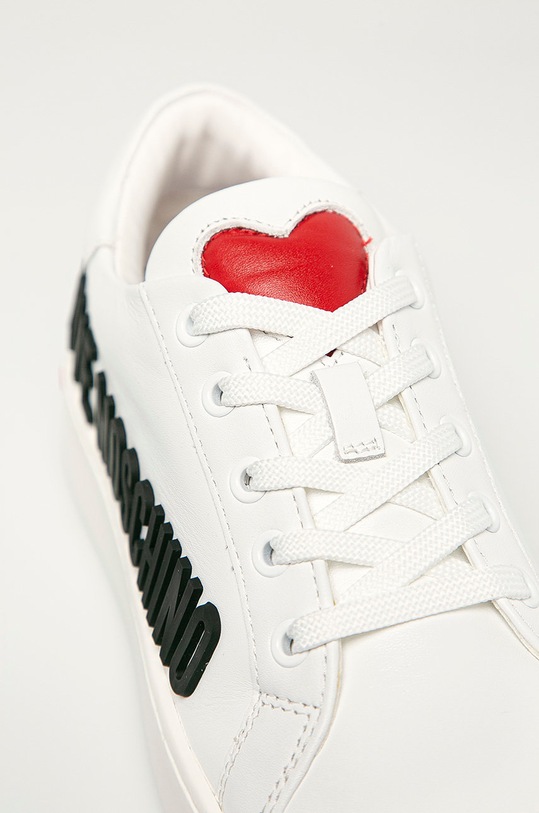 Love Moschino - Ghete de piele JA15113G1CIA0100 alb