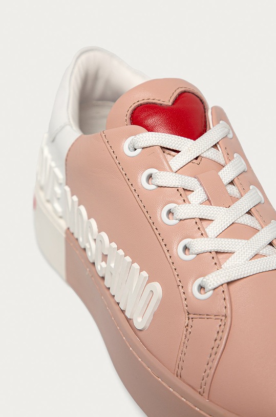 Love Moschino - Kožená obuv JA15123G1CIA160A