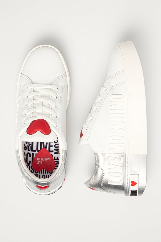Love Moschino - Buty biały JA15123G1CIA210A