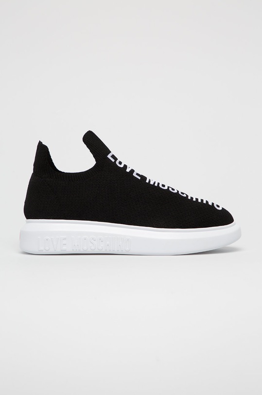 Love Moschino - Boty platforma černá JA15174G1CIZ1000