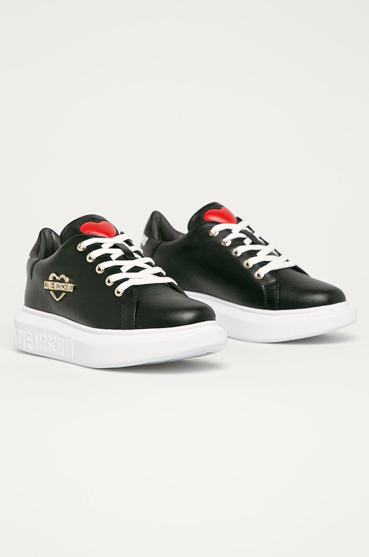 Love Moschino - Topánky JA15204G1CIA0000 čierna SS21