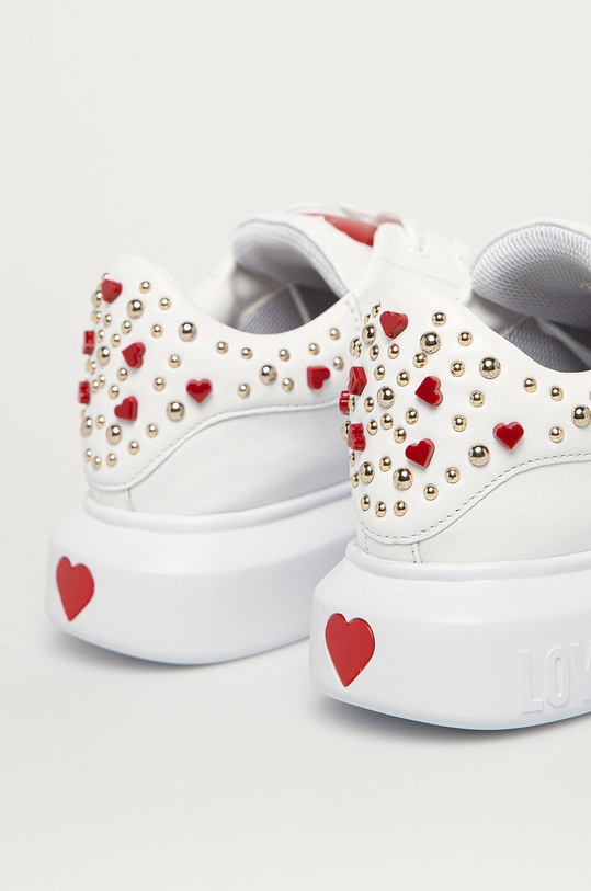 Încălțăminte Love Moschino - Pantofi JA15224G1CIA0100 alb