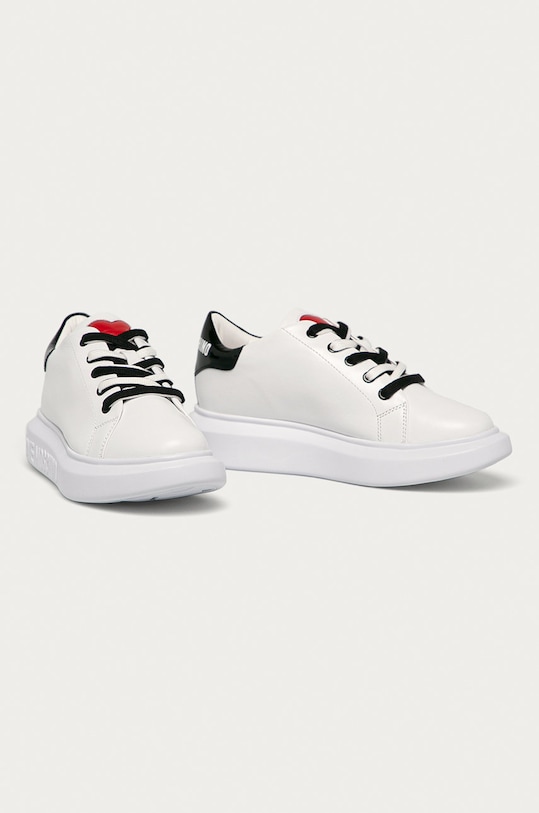 Love Moschino - Topánky JA15284G1CIA310A biela SS21
