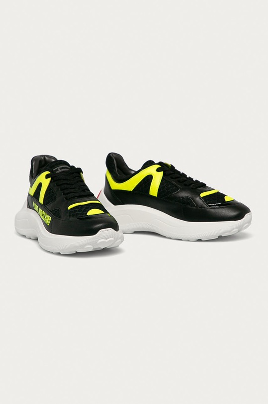 Love Moschino - Topánky JA15306G1CIV200A čierna SS21