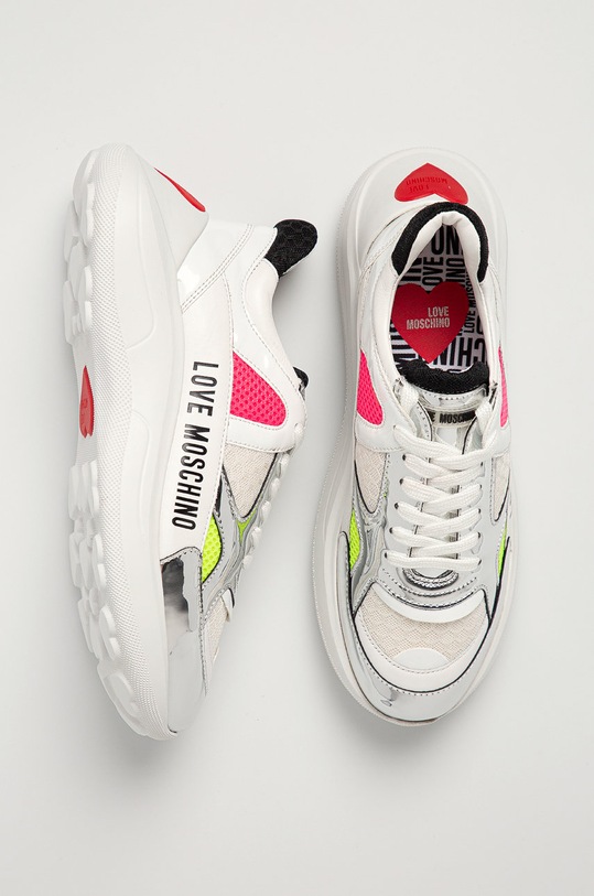 Love Moschino - Buty biały JA15306G1CIV410A