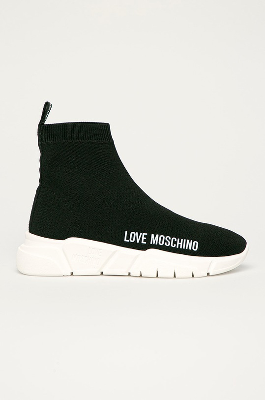 Love Moschino - Topánky plochá čierna JA15343G1CIZ4000