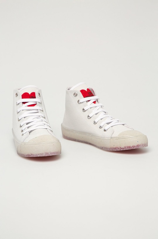 Love Moschino - Trampki JA15353G0CJJ0100 biały SS21