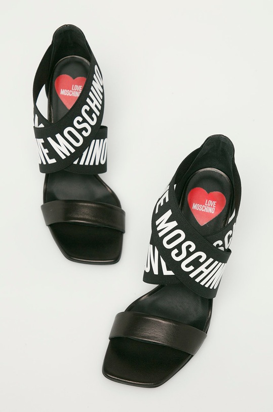 Love Moschino - Sandały JA16109C0CJC0000 czarny
