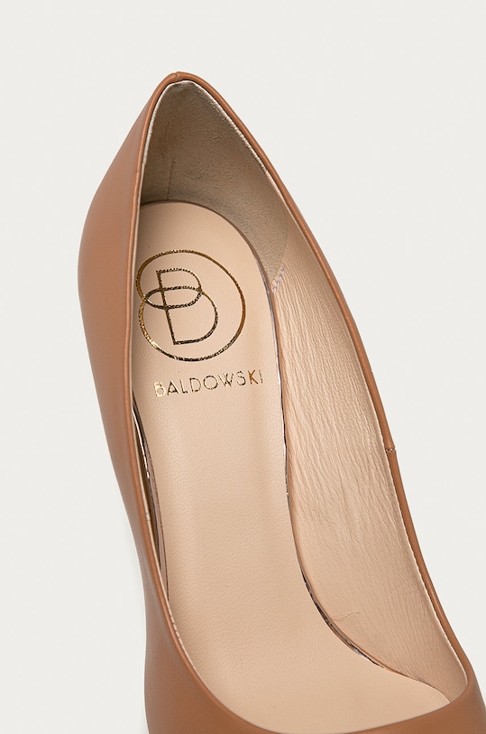 Obuwie Baldowski - Szpilki skórzane D00580.1451.159 beżowy