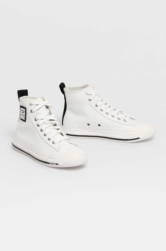 Diesel Trampki skórzane Y02369.PR013 biały SS21