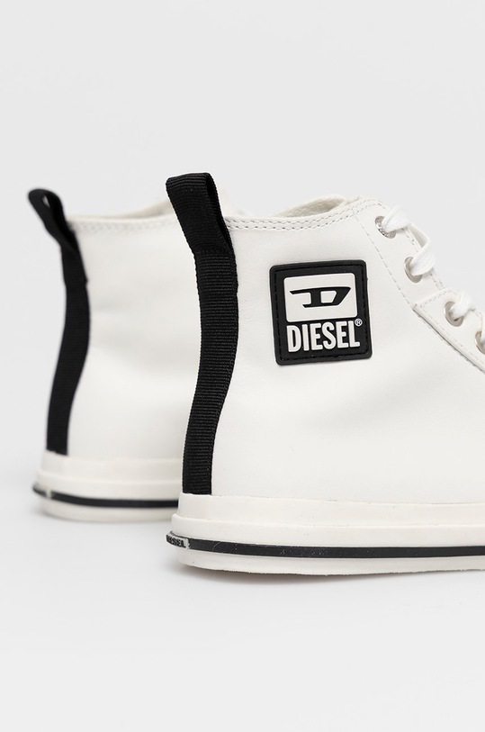 Obuv Kožené tenisky Diesel Y02369.PR013 biela