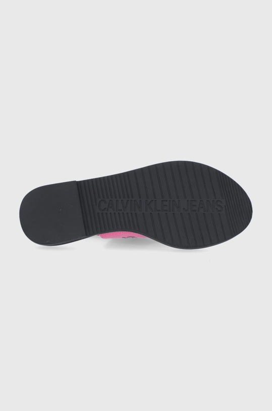Calvin Klein Jeans Sandały YW0YW00025TPZ YW0YW00025TPZ różowy