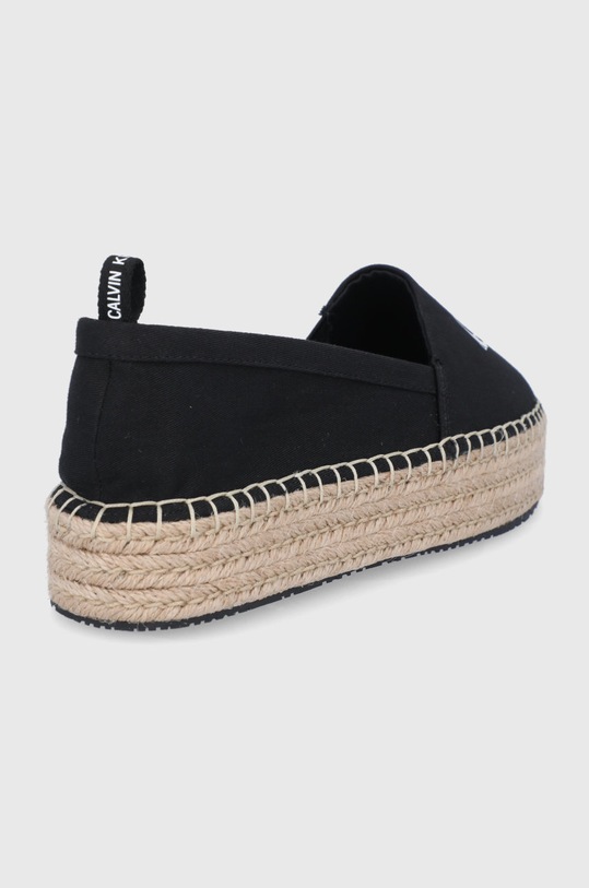Obuv Espadrilky Calvin Klein Jeans YW0YW00037BDS čierna