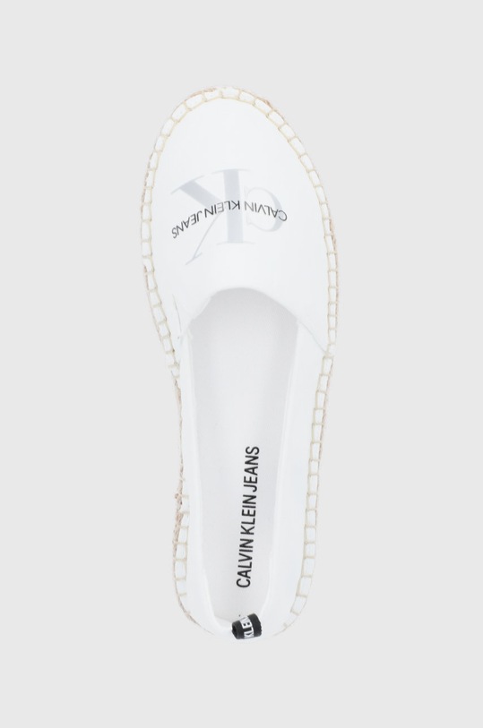 Espadrilky Calvin Klein Jeans bílá YW0YW00037YAF