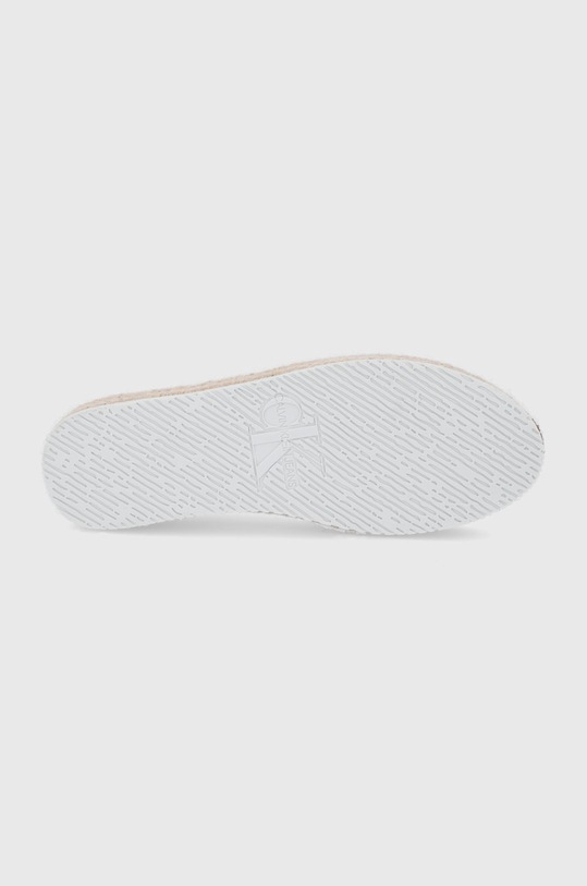 Espadrilky Calvin Klein Jeans YW0YW00037YAF bílá