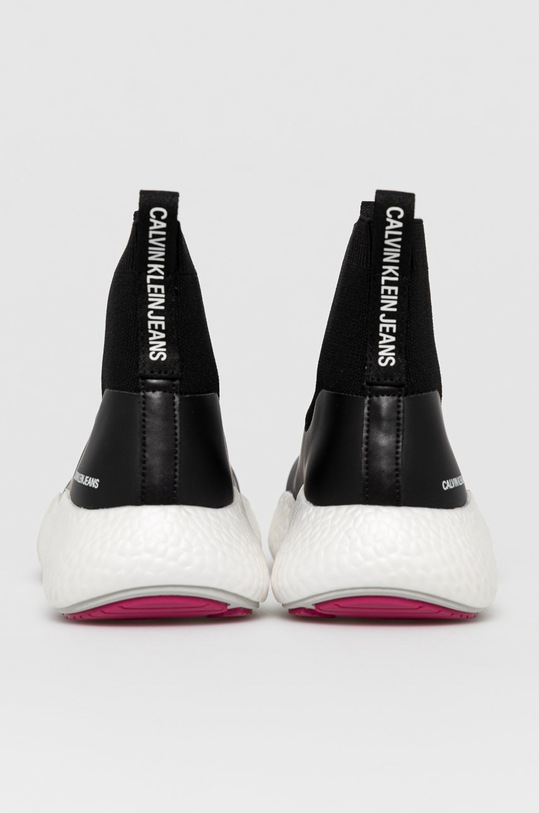 Obuwie Calvin Klein Jeans Buty YW0YW00087BDS YW0YW00087BDS czarny