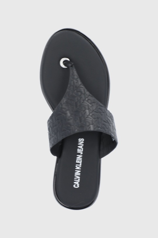 Calvin Klein Jeans Japonki YW0YW00142BDS czarny YW0YW00142BDS