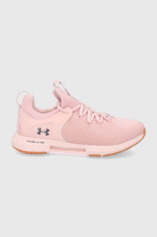 Παπούτσια Under Armour απομίμηση λείου δέρματος ροζ 3023010
