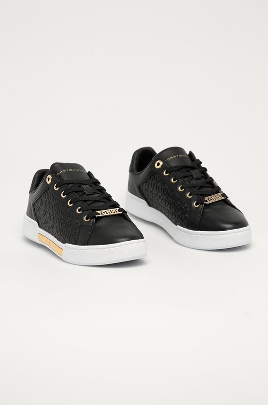 Tommy Hilfiger - Buty skórzane FW0FW05549 czarny SS21
