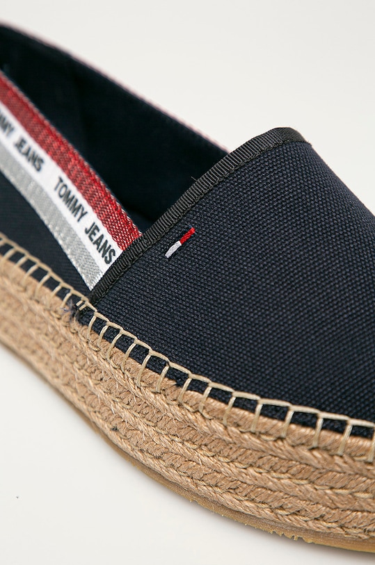 Tommy Jeans - Espadrile EN0EN01376 bleumarin