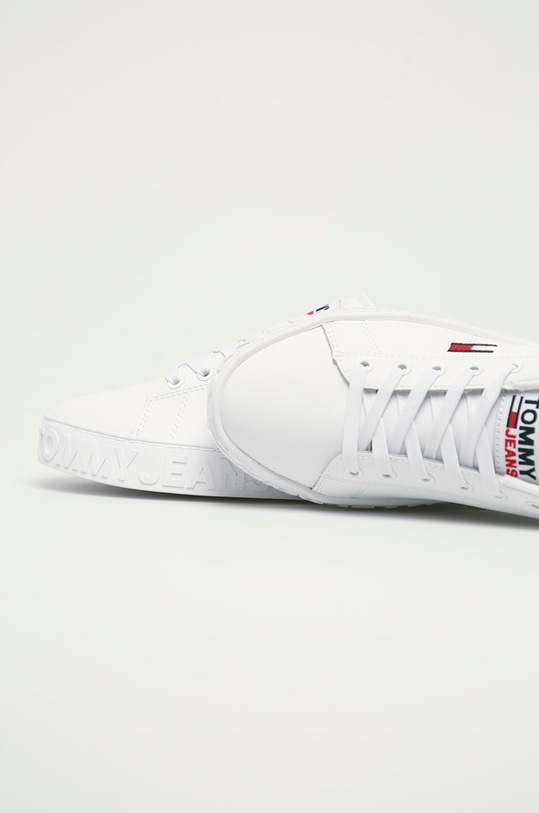 Tommy Jeans - Buty skórzane EN0EN01363 biały EN0EN01363
