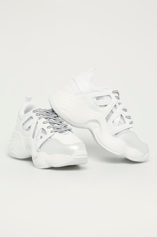 Emporio Armani - Topánky X3X099.XM791 biela SS21
