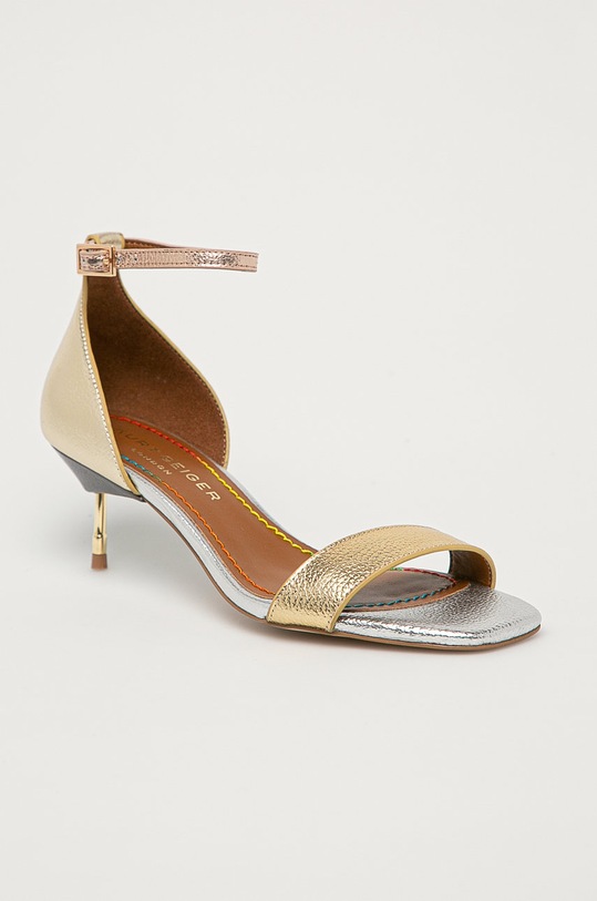 Kurt Geiger London - Sandały skórzane Birchin BIRCHIN.65 złoty SS21