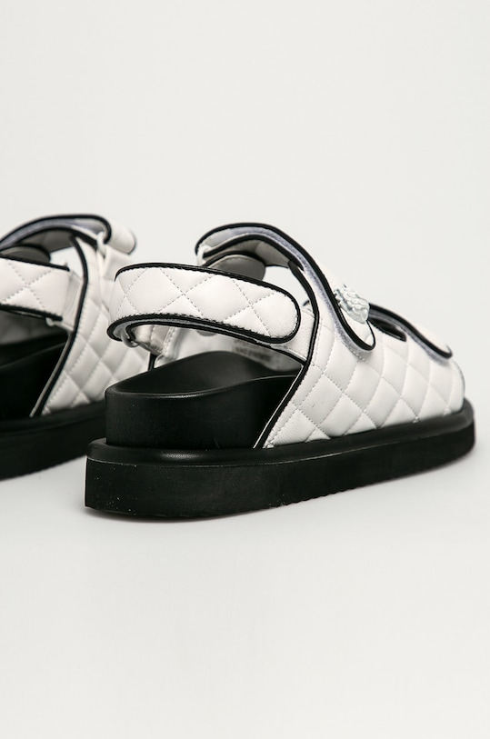 Boty Kurt Geiger London - Kožené sandály Orson ORSON.13 bílá