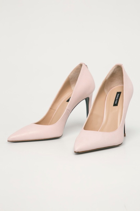 Patrizia Pepe - Semišové podpatky 2VA077.A3KW růžová SS21