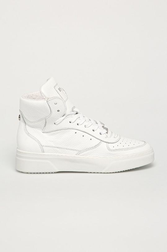 Steve Madden - Ghete de piele Danoi plată alb SM11001387