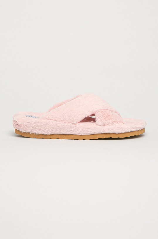 Steve Madden – Kapcie Fuzed Slipper różowy SM11001503