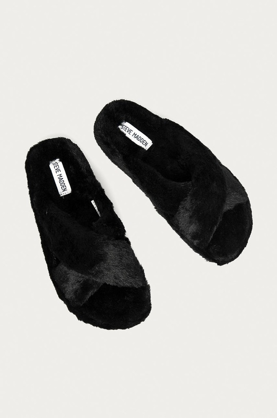 Steve Madden - Papuče Fuzed SM11001503 čierna SS21