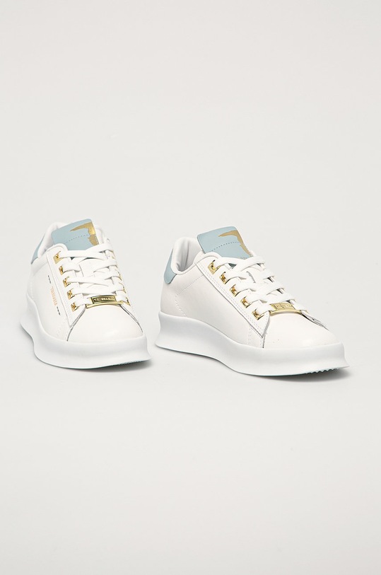 Trussardi Jeans - Kožené boty 79A00648.9Y099998 modrá SS21