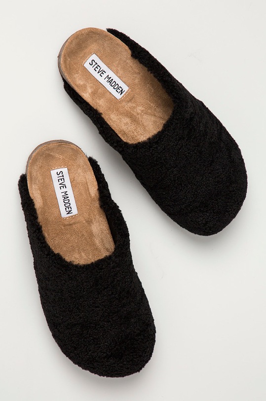 Steve Madden - Papuče Vesa čierna SM11001504