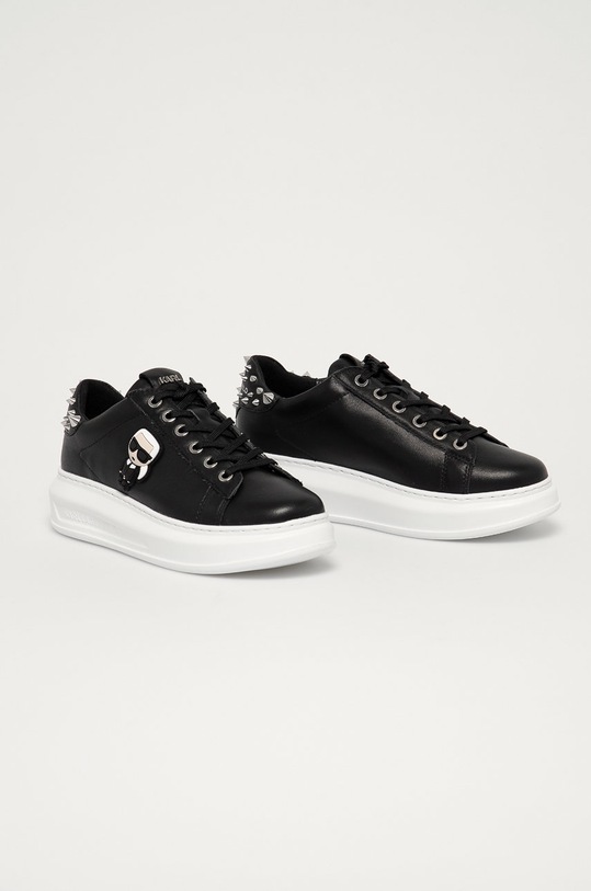Karl Lagerfeld Buty skórzane KL62529.000 KL62529.000 czarny SS21