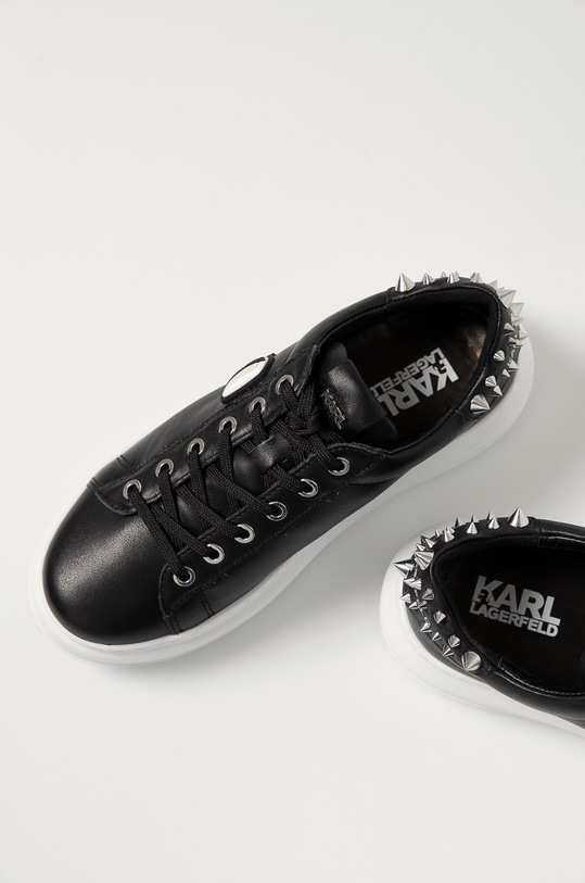 Karl Lagerfeld Buty skórzane KL62529.000 KL62529.000 czarny