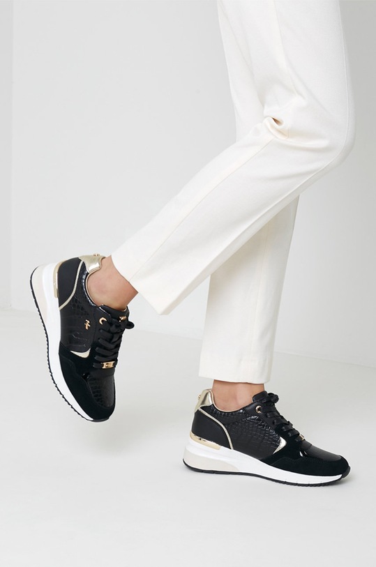 Mexx Buty skórzane Gena MXSE0049W czarny