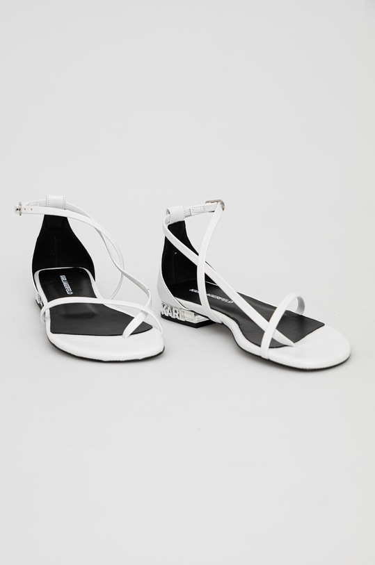 Karl Lagerfeld Sandały KL80529.011 KL80529.011 biały SS21