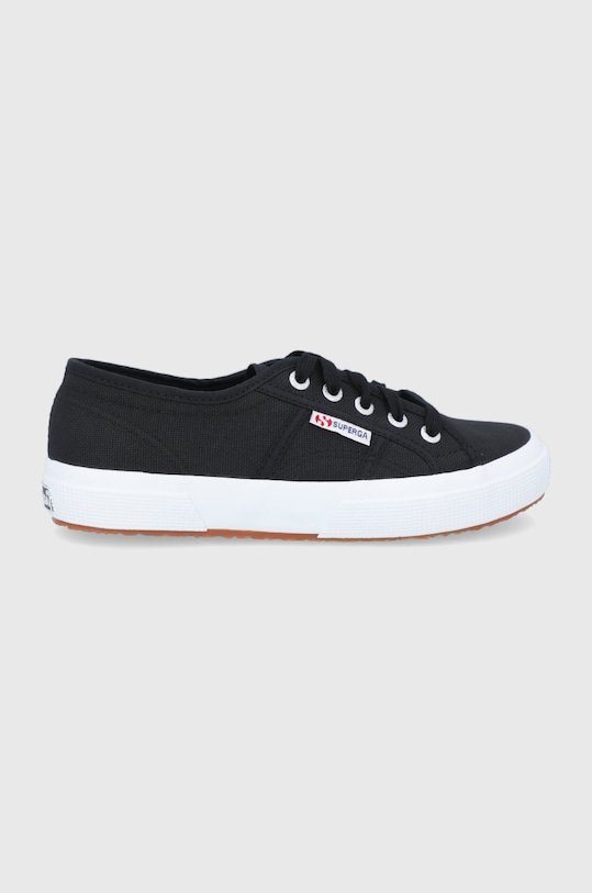 Superga Tenisówki płaska czarny S000010.F83