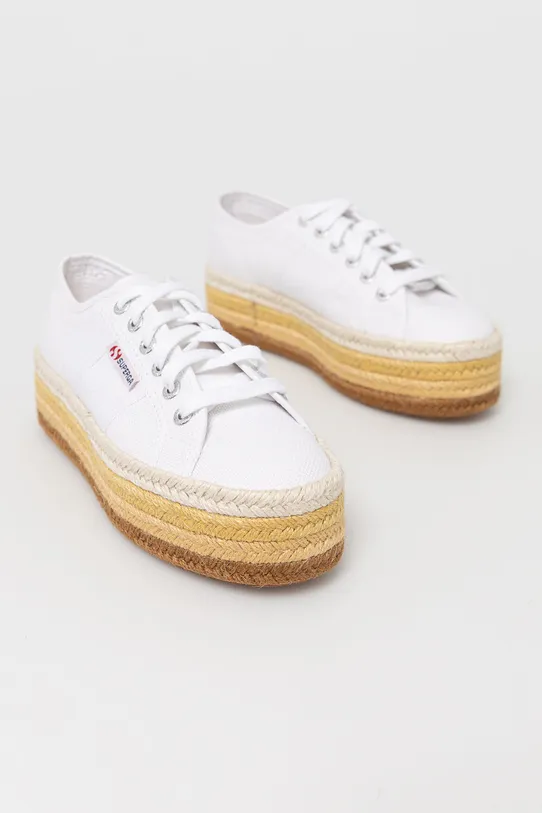 Superga Espadrile S3114CW.A9H alb SS21