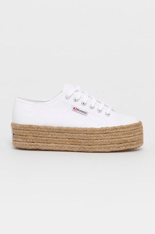 Superga espadrillas platform bianco S51186W.901